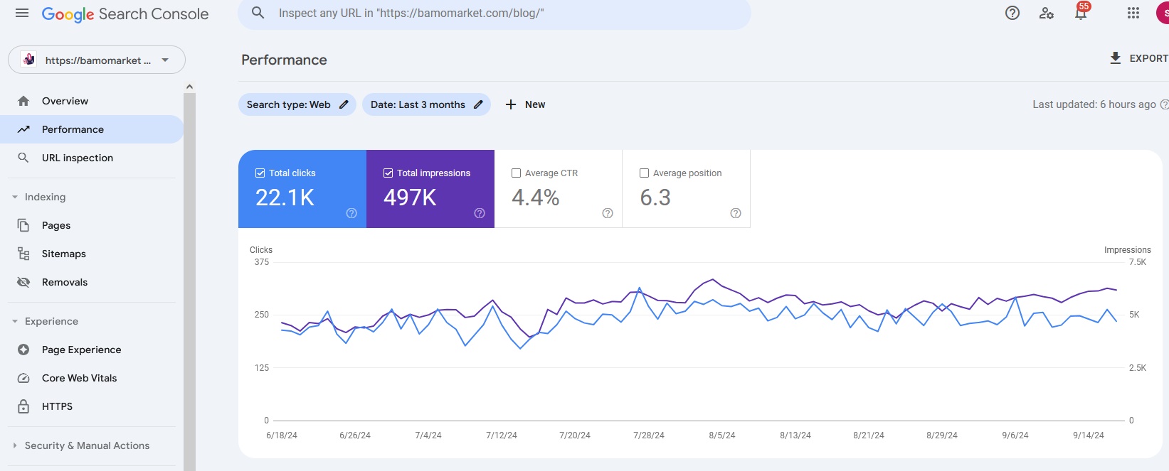 Case Study & Search Console Screenshots Available Below